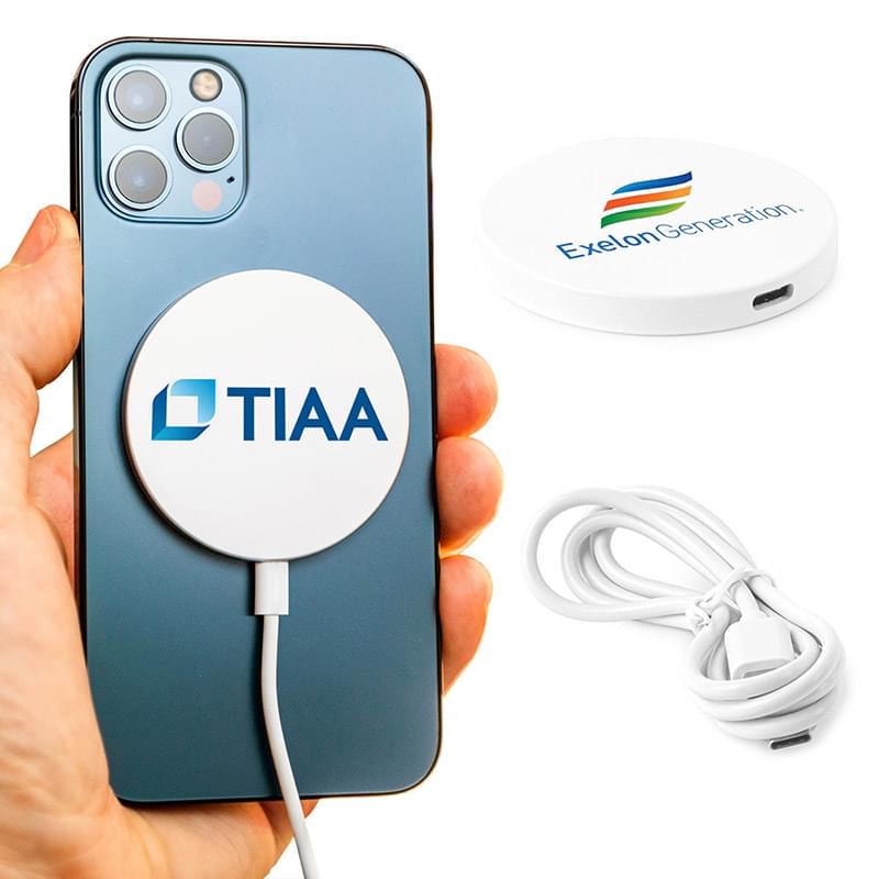 Magnetic 15W Wireless Charging Pad with Type C Cable 2
