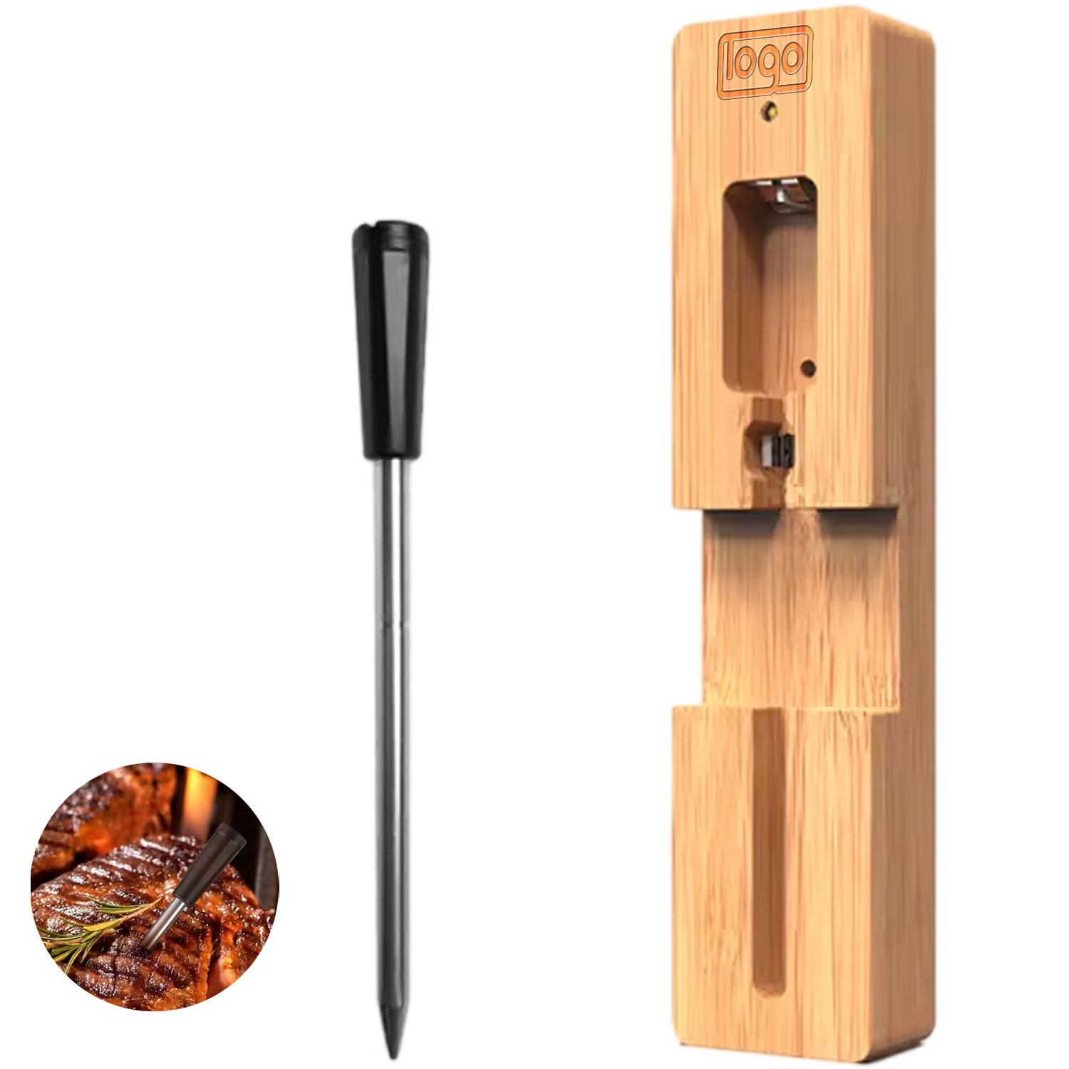 Smart Wireless Bluetooth Waterproof Meat Thermometer 1