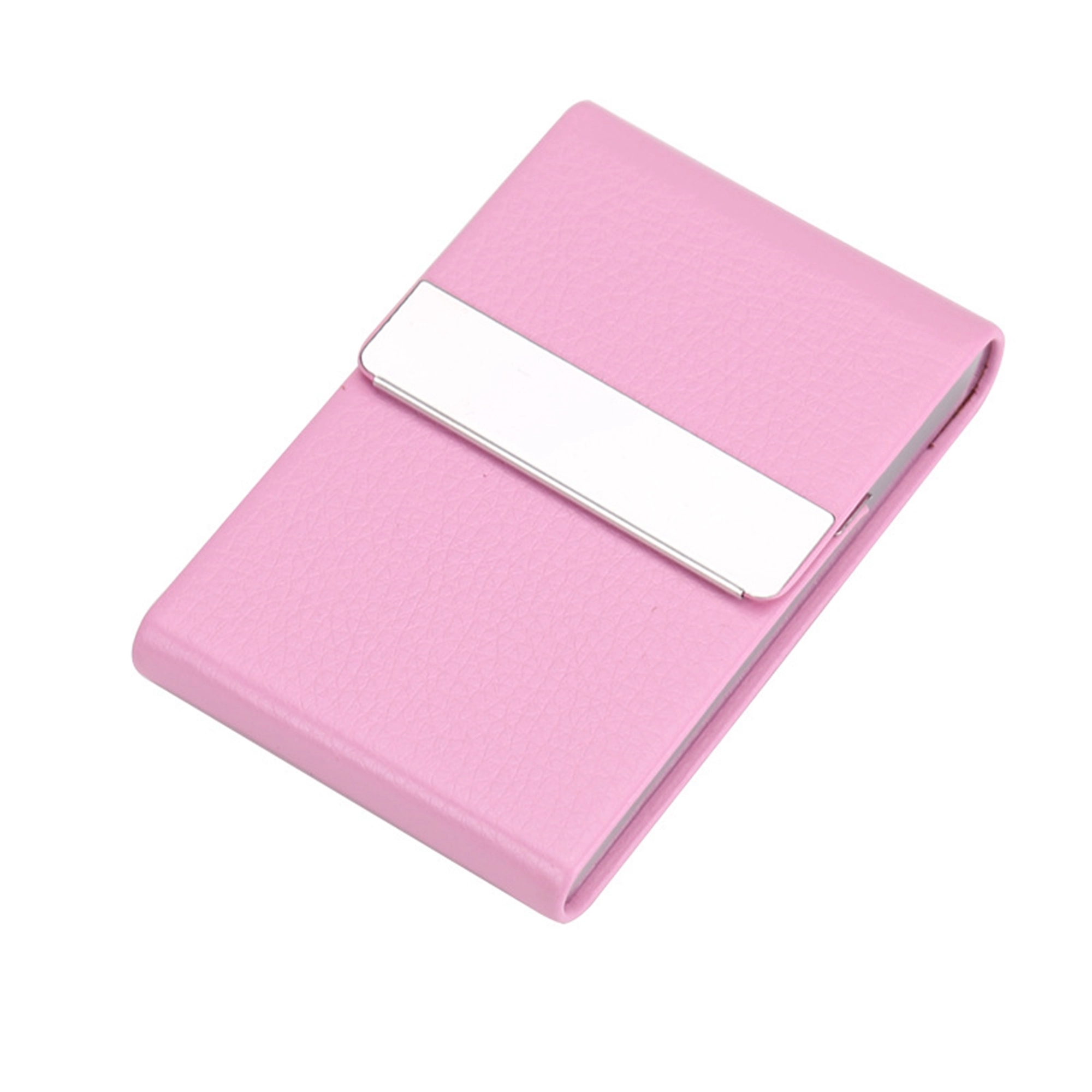 PU+ Stainless Steel Business Card Holder 11