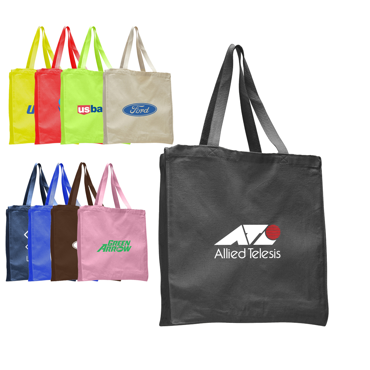 DailyMate Heavy Canvas Shopper Tote with Gusset 5