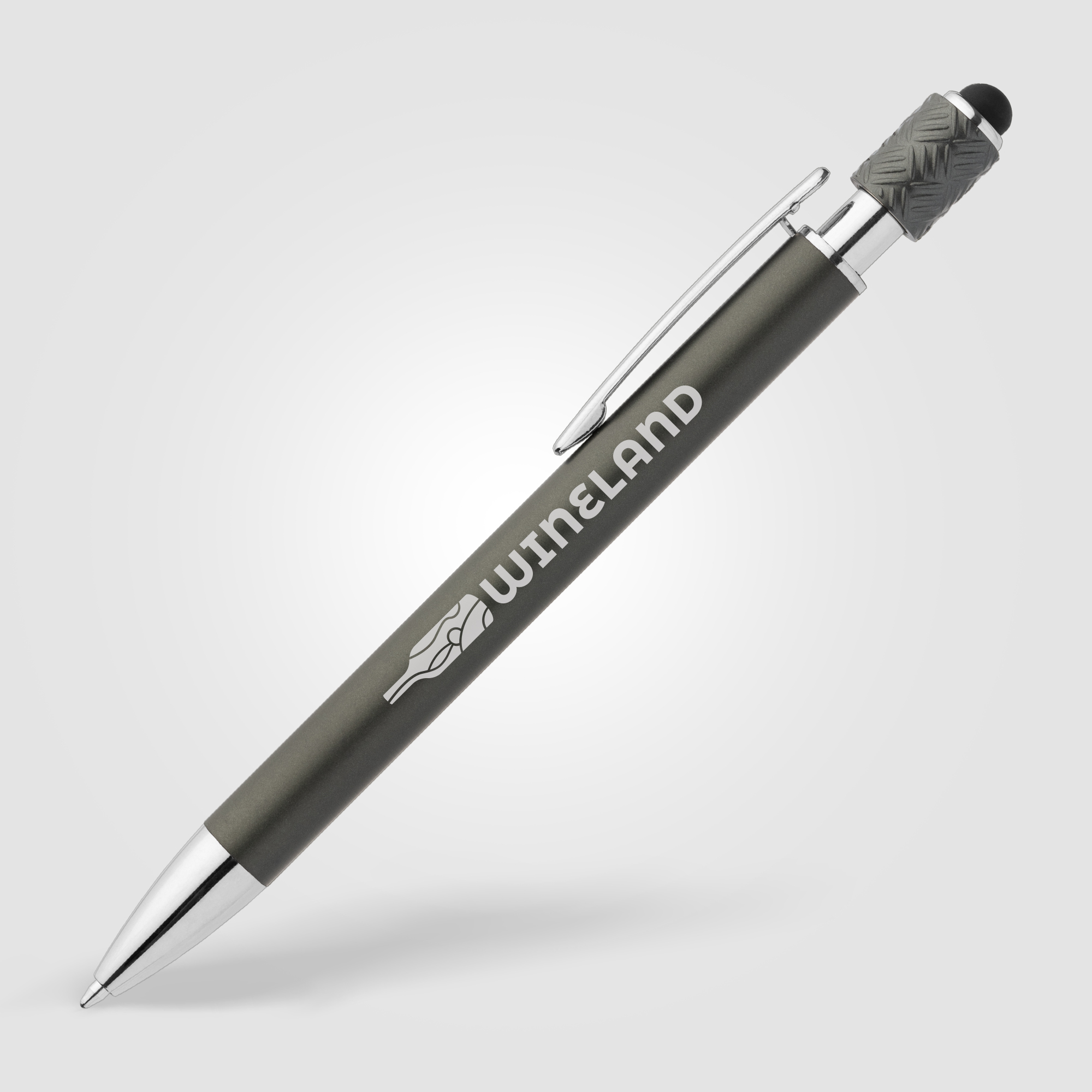 Wave Aluminum Spinner Stylus Pen 14