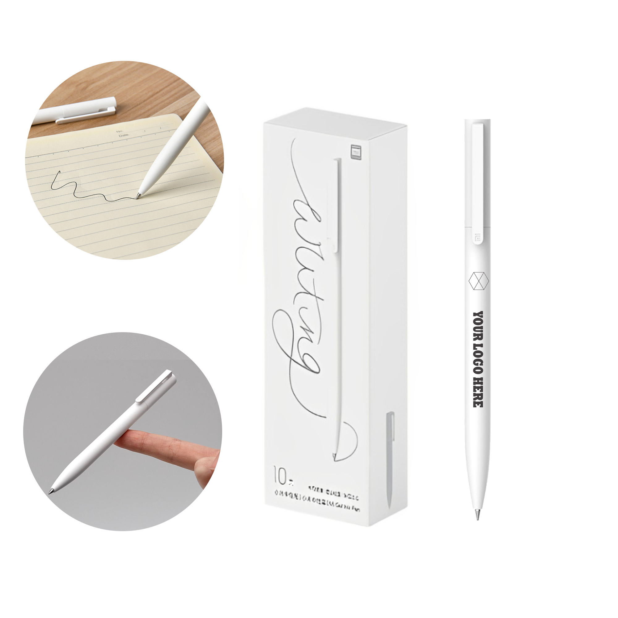 Gel Ink Ballpoint Pen With Replaceable Core 2