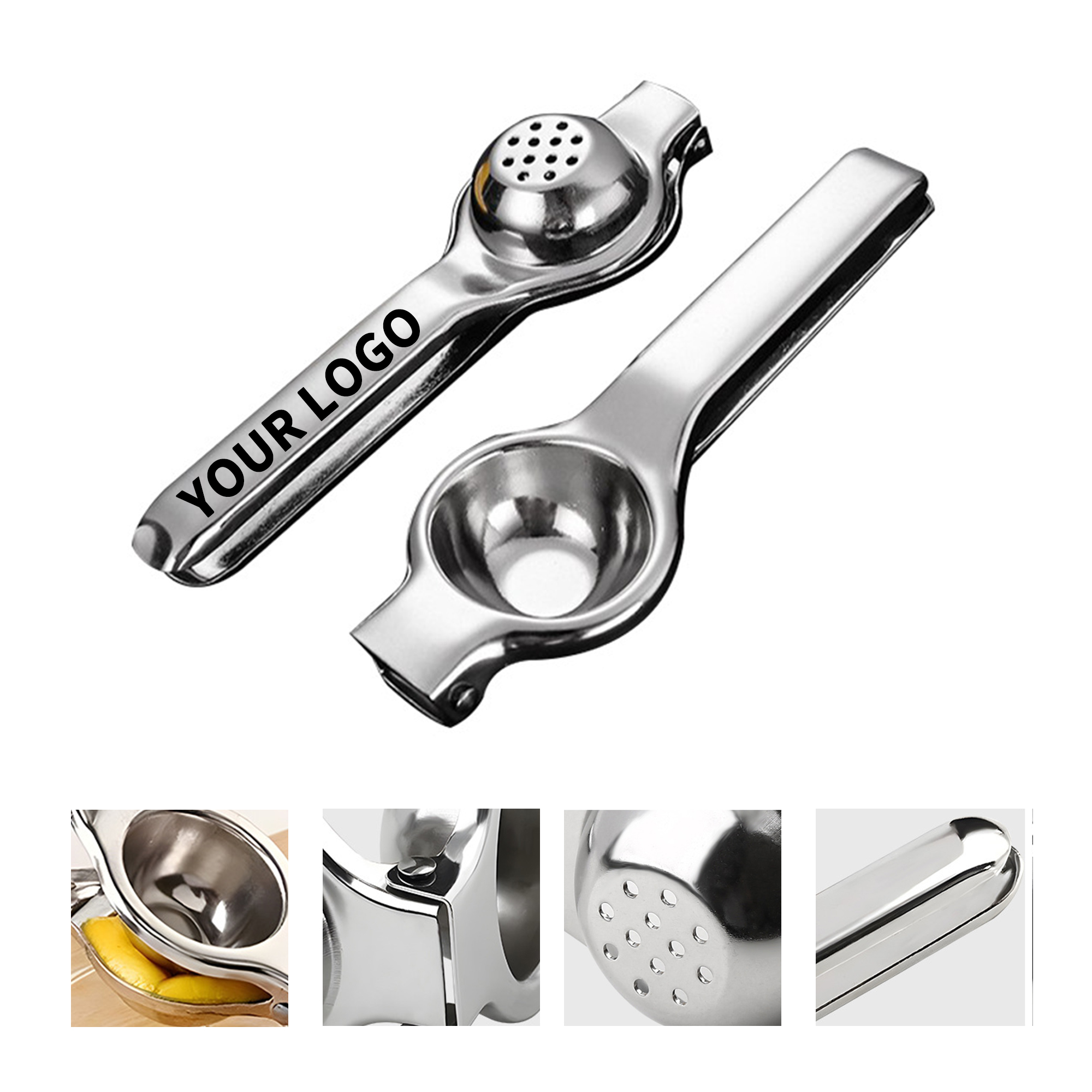 Stainless Steel Hand Citrus Squeezer 7.9" Length X 2" Width 1
