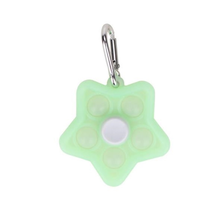 Multi Color Star Shape Silicone Finger Fidget Spinner 2