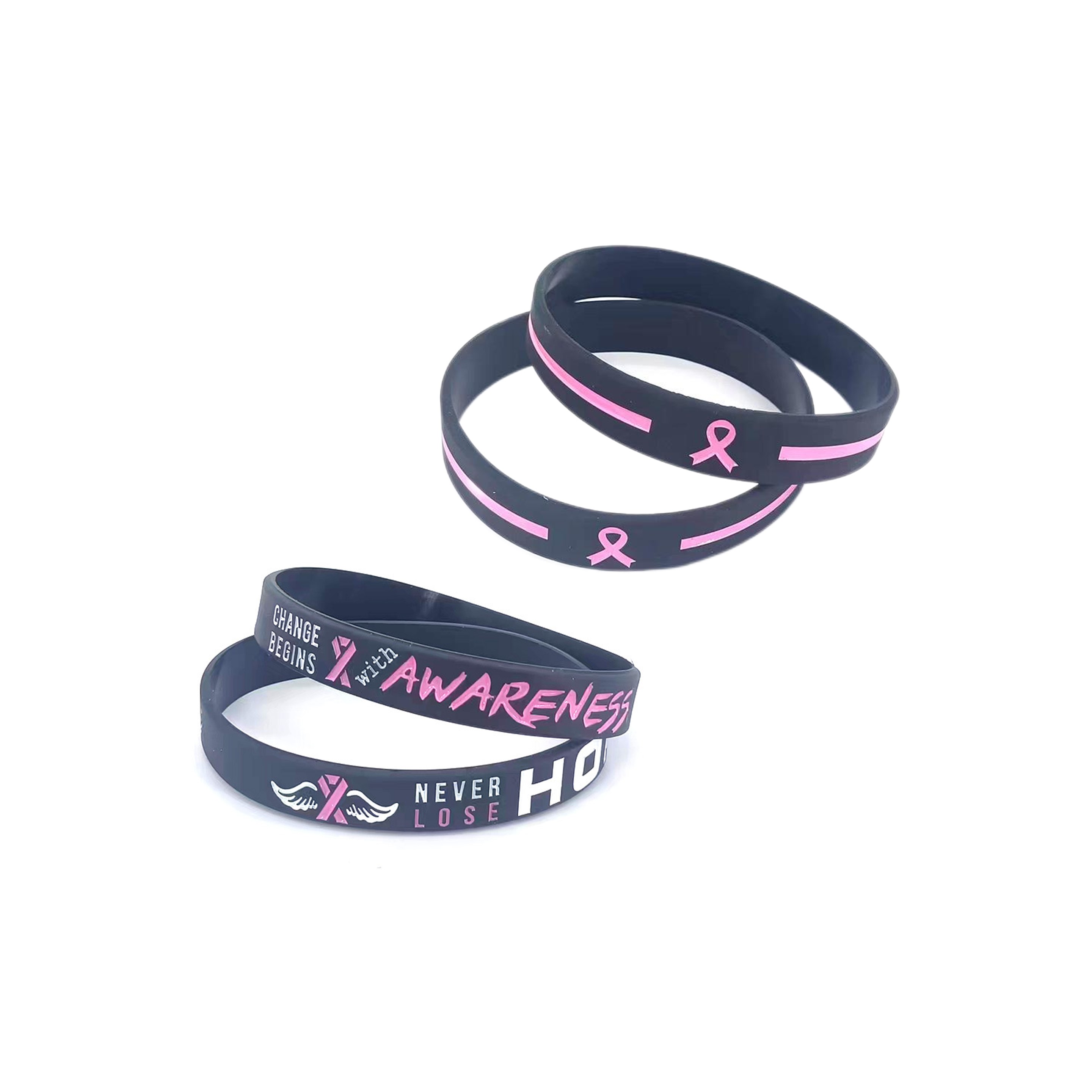 Hope Faith Silicone Wristband (direct import) 4