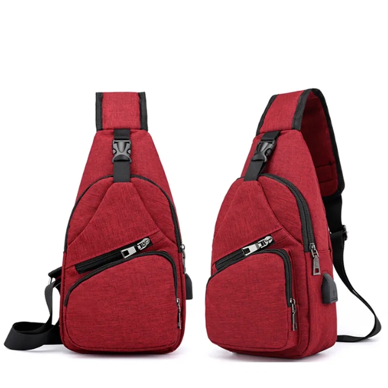 Waterproof Crossbody Bag With USB Charging Port 4
