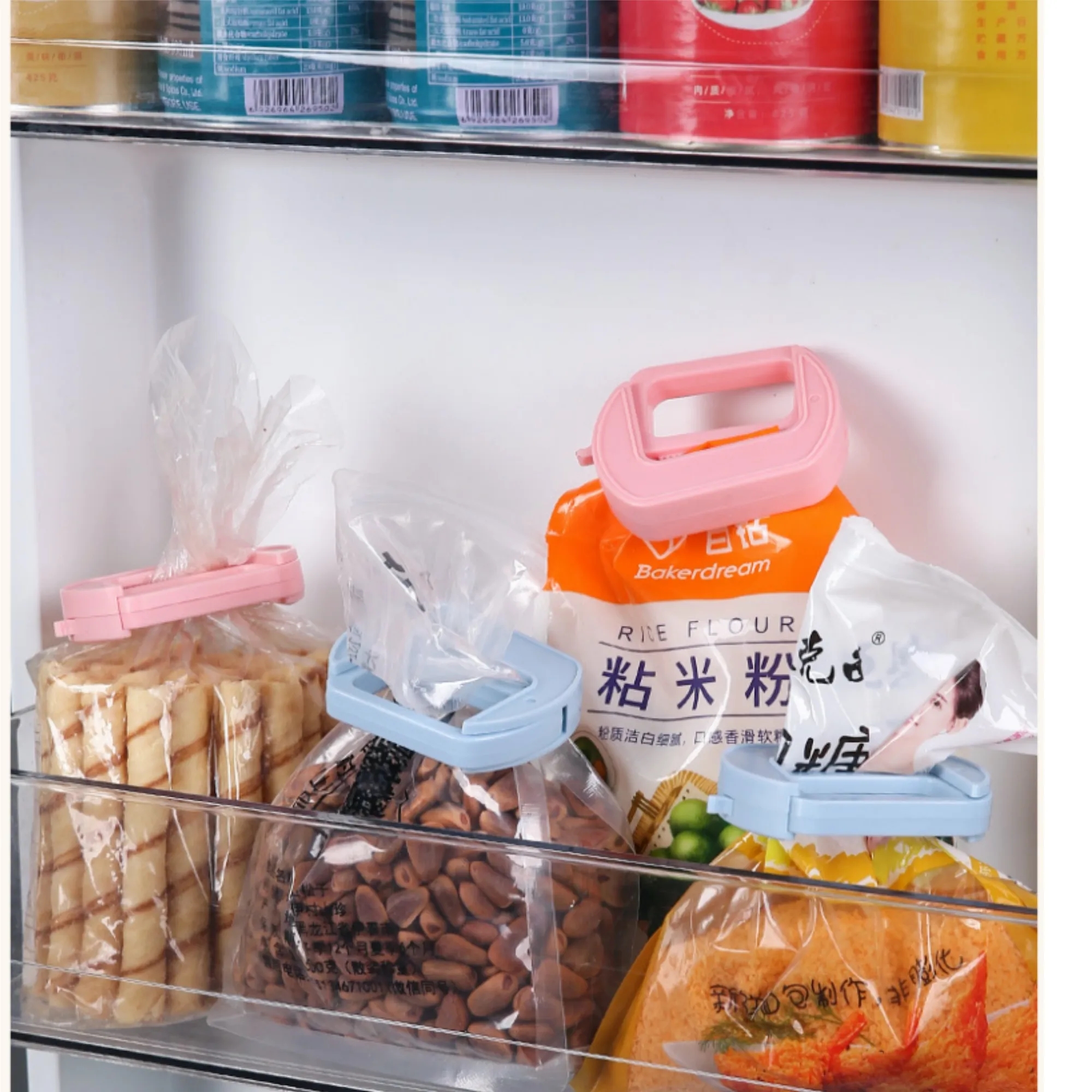 Food Sealing Safety Clip Bag Storage Moistureproof 6
