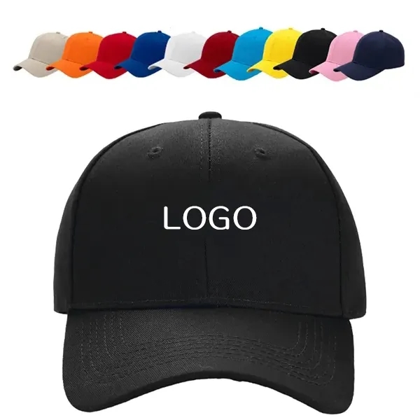 Adjustable Unisex Baseball Cap with 100% Cotton Fabric 5