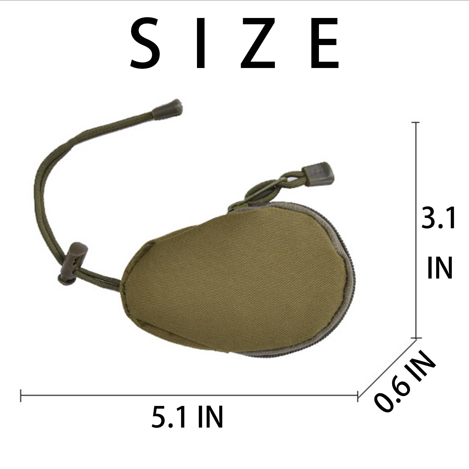 Oxford Large capacity car home key chain storage bag 6