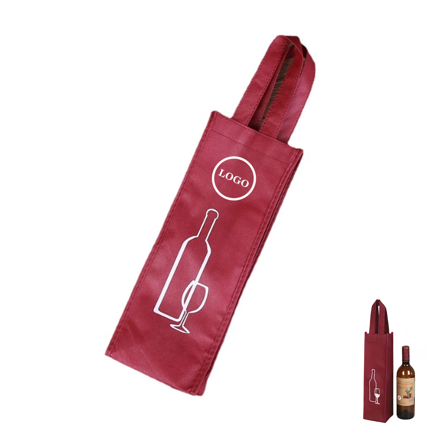 Non-Woven Wine Tote Bag 4