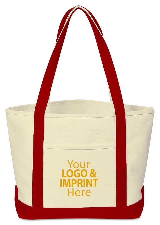 Canvas Tote Boat, custom tote bag with logo imprint 4