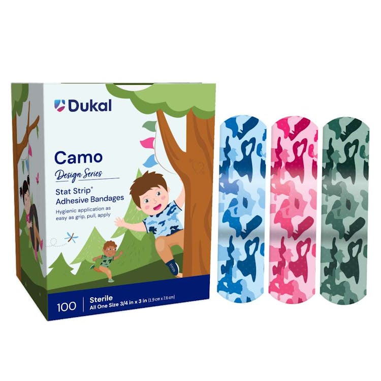 Camo Adhesive Bandages 3/4" x 3" 1