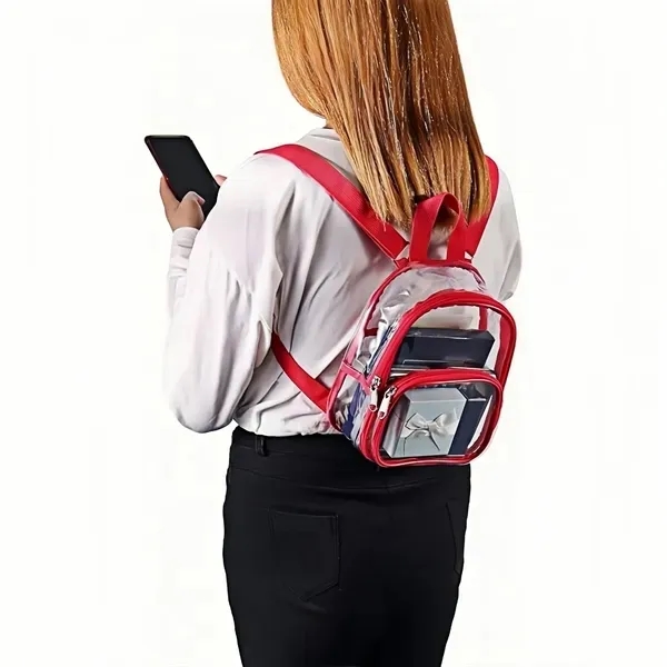 Waterproof Clear Mini Bag with Transparent Small Purse 4