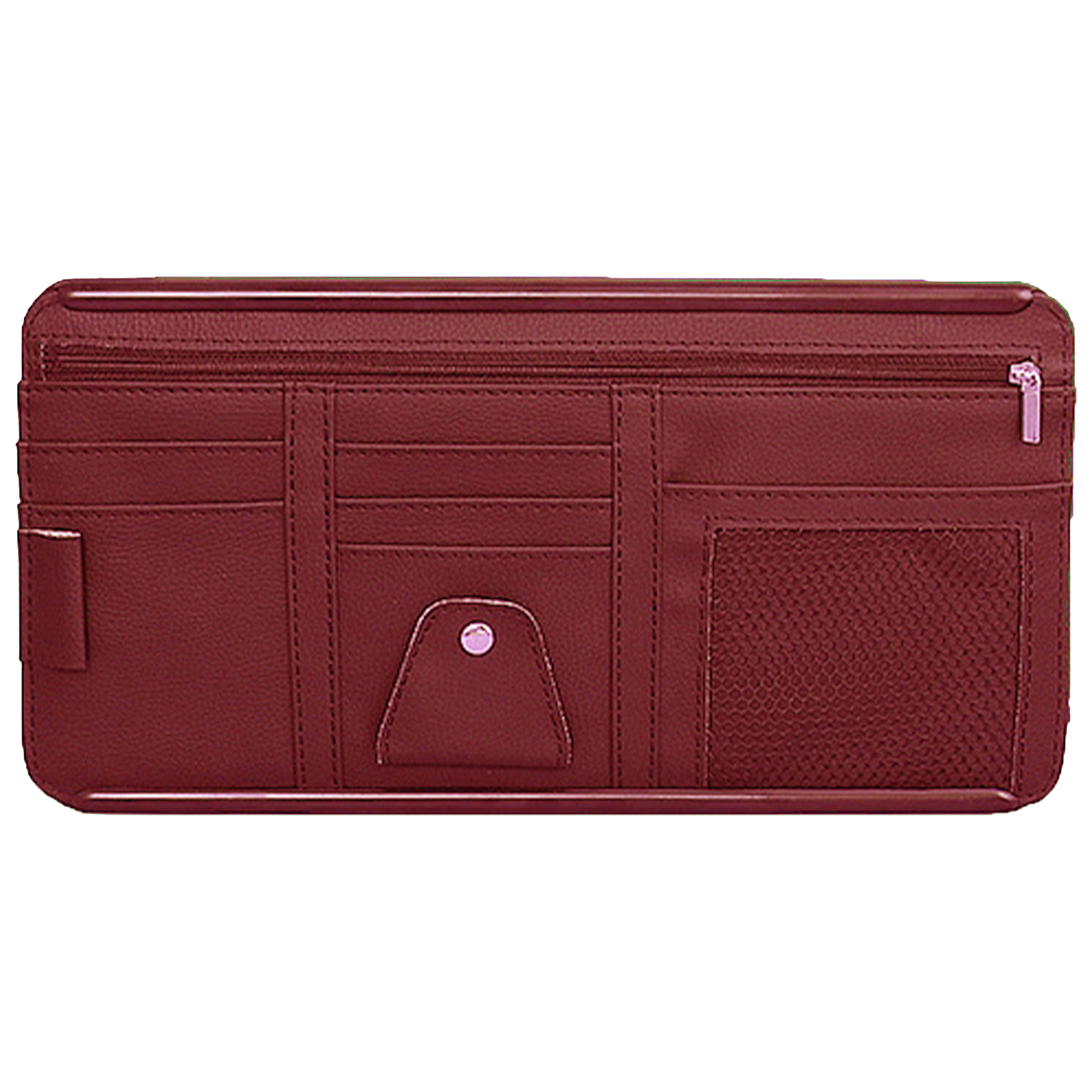 Pu Car Sunshade Storage Card Bag 5