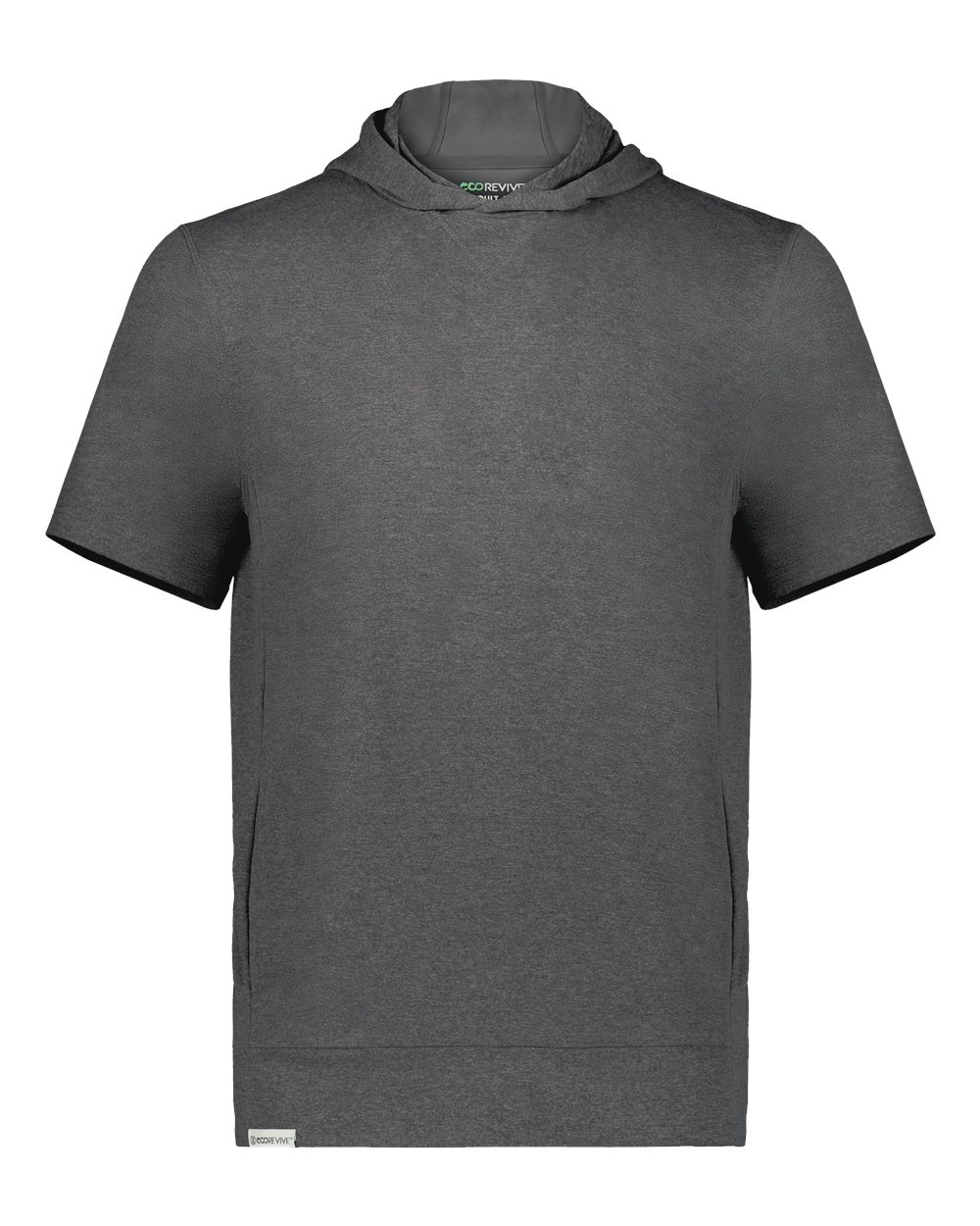 Youth Eco Revive™ Ventura Soft Knit Short Sleeve Hooded Sweatshirt - 222605 14