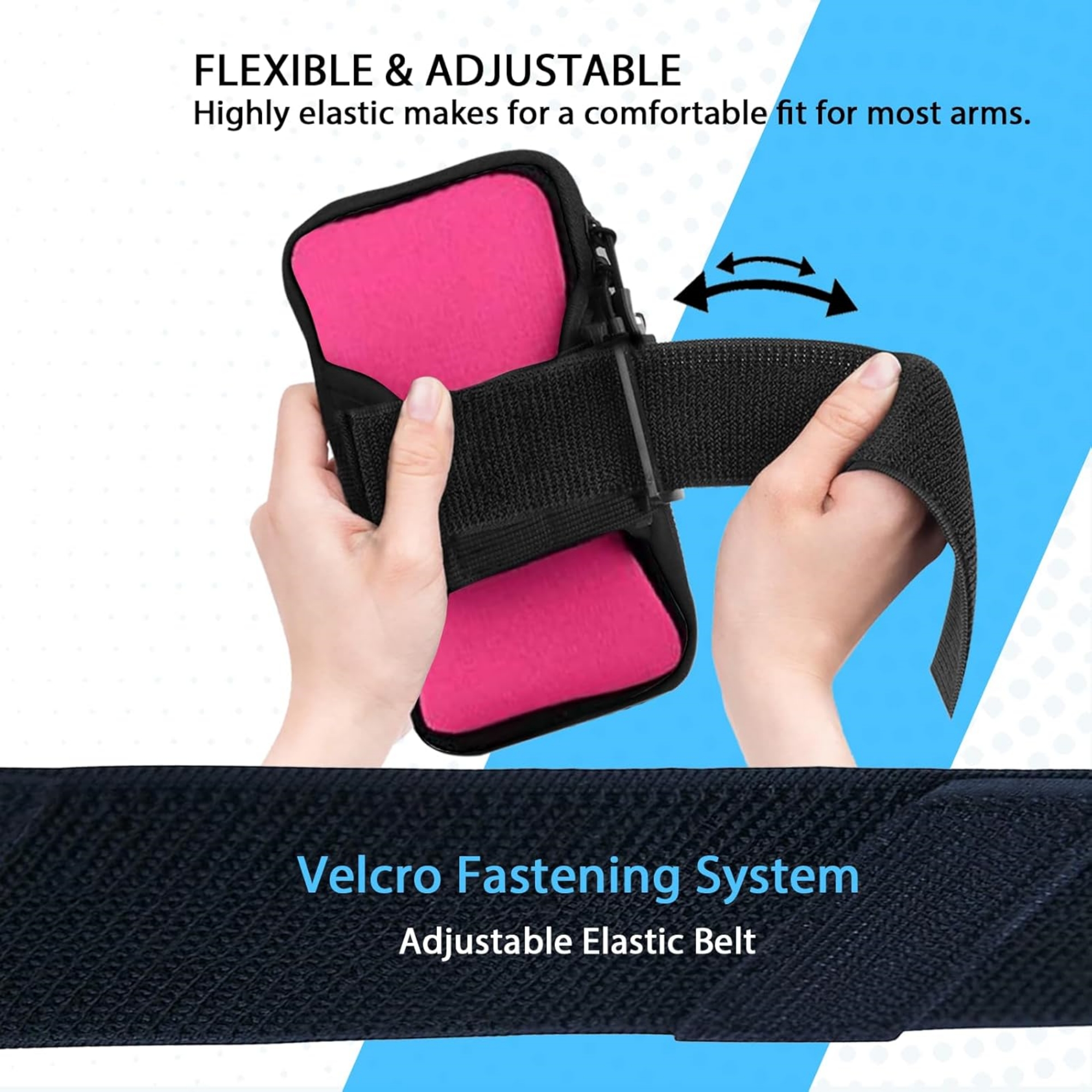 Running Armband Phone Holder, custom sports ball with logo imprint 1