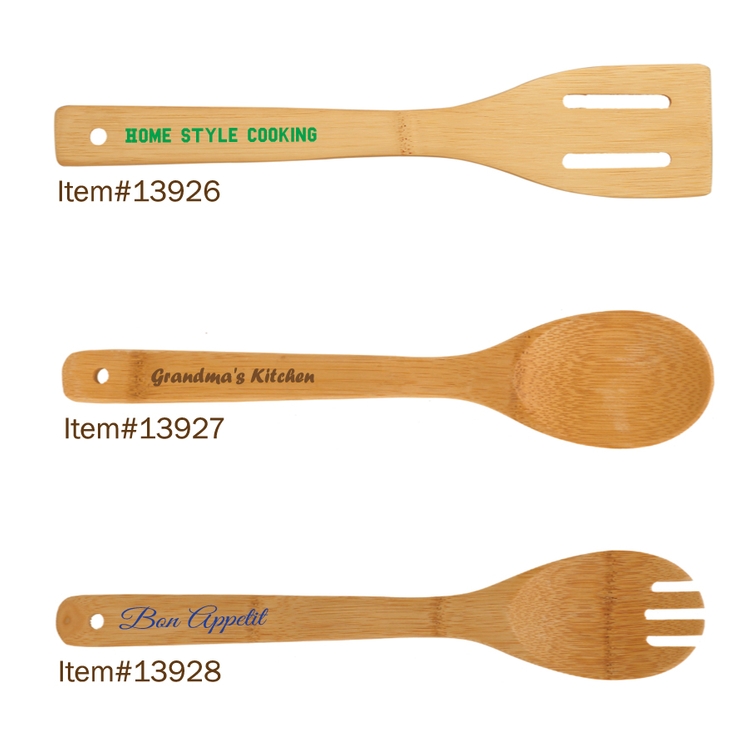 12" Bamboo Spatula. Eco Friendly material. 3