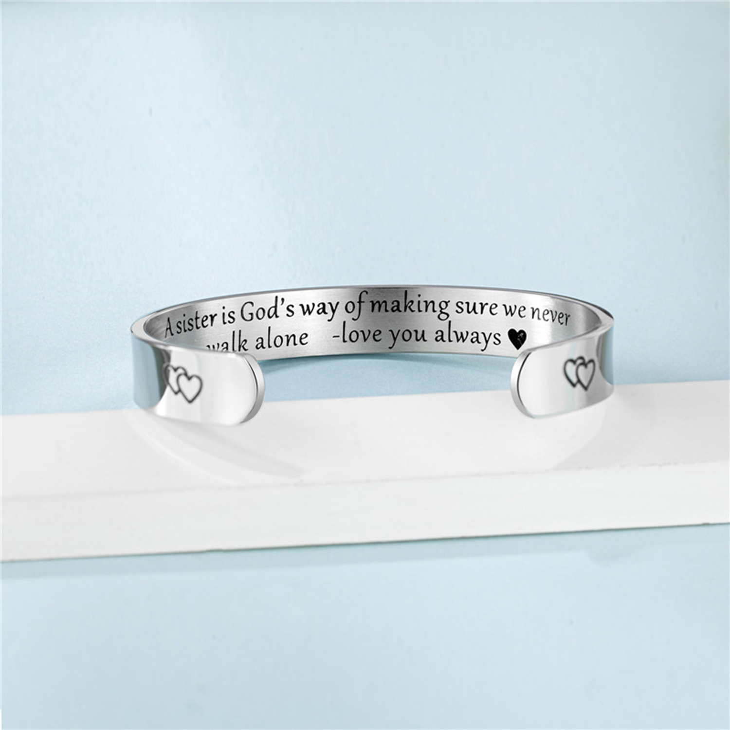 Motivational Cuff Bracelet - Everyday Inspirational Wear 3