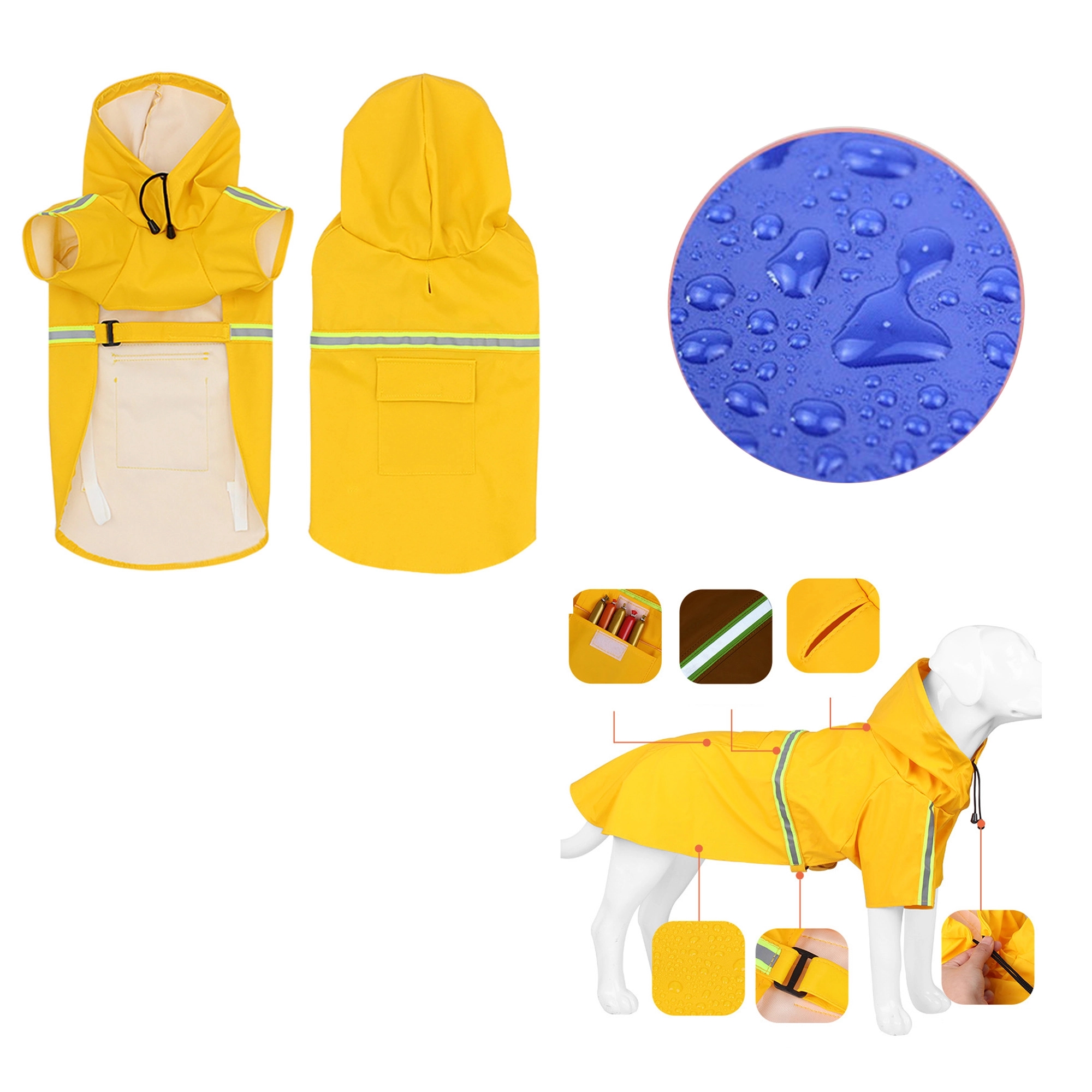 PU Pet Raincoat 3