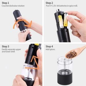 Electric Salt And Pepper Grinder 12