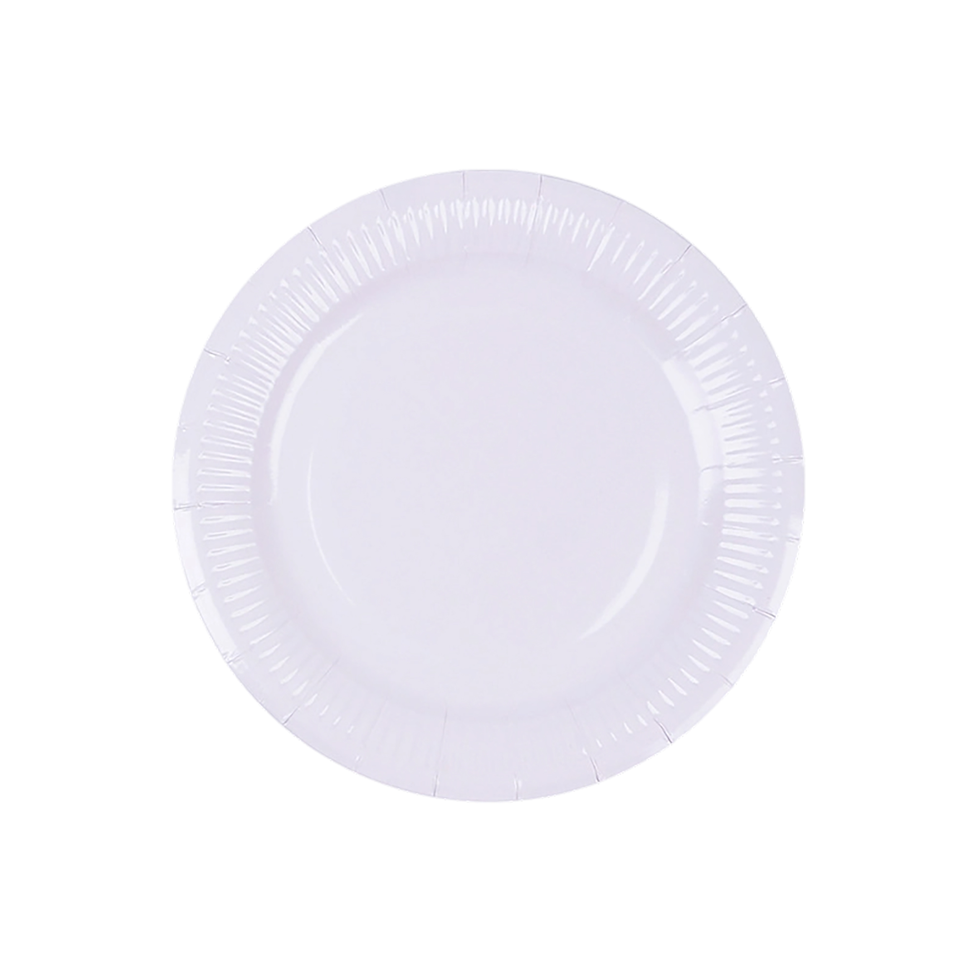 Paper Plate Disposable Round Design Colorful Pattern 7" Diameter 6