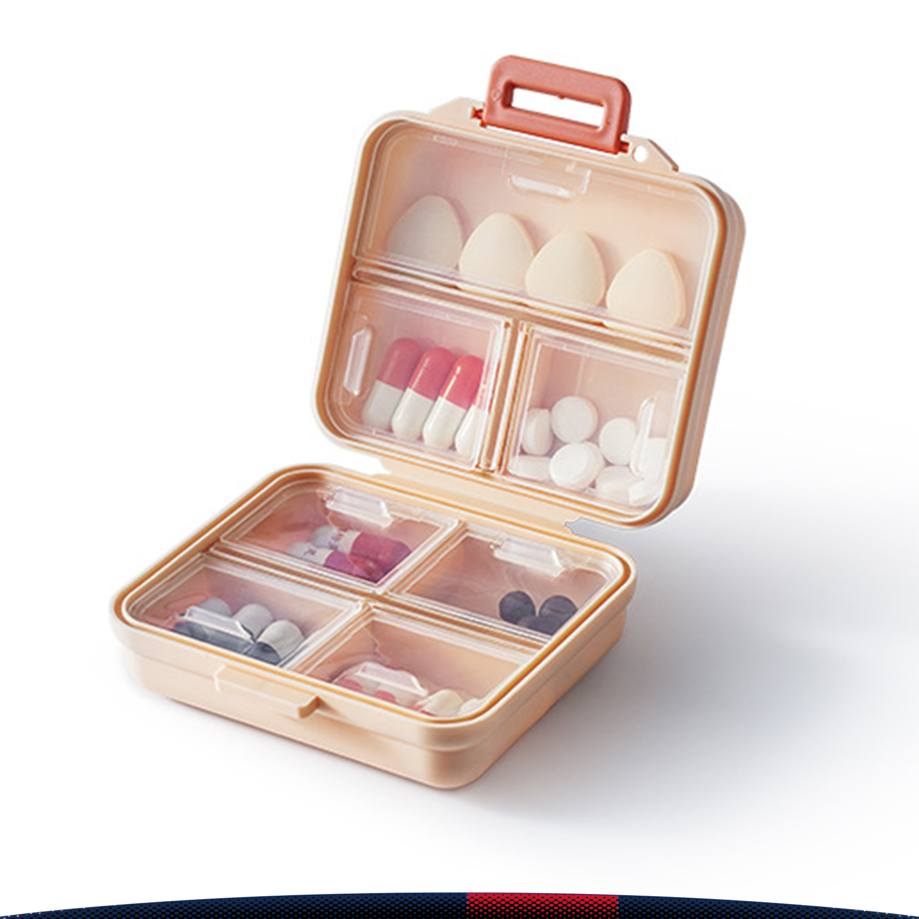 Square Pill Case 5