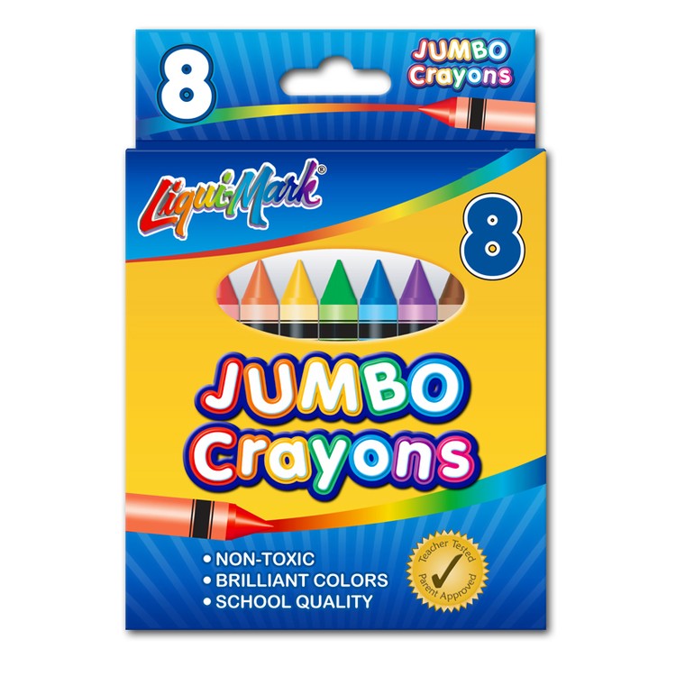 Set of 8 Jumbo Crayons