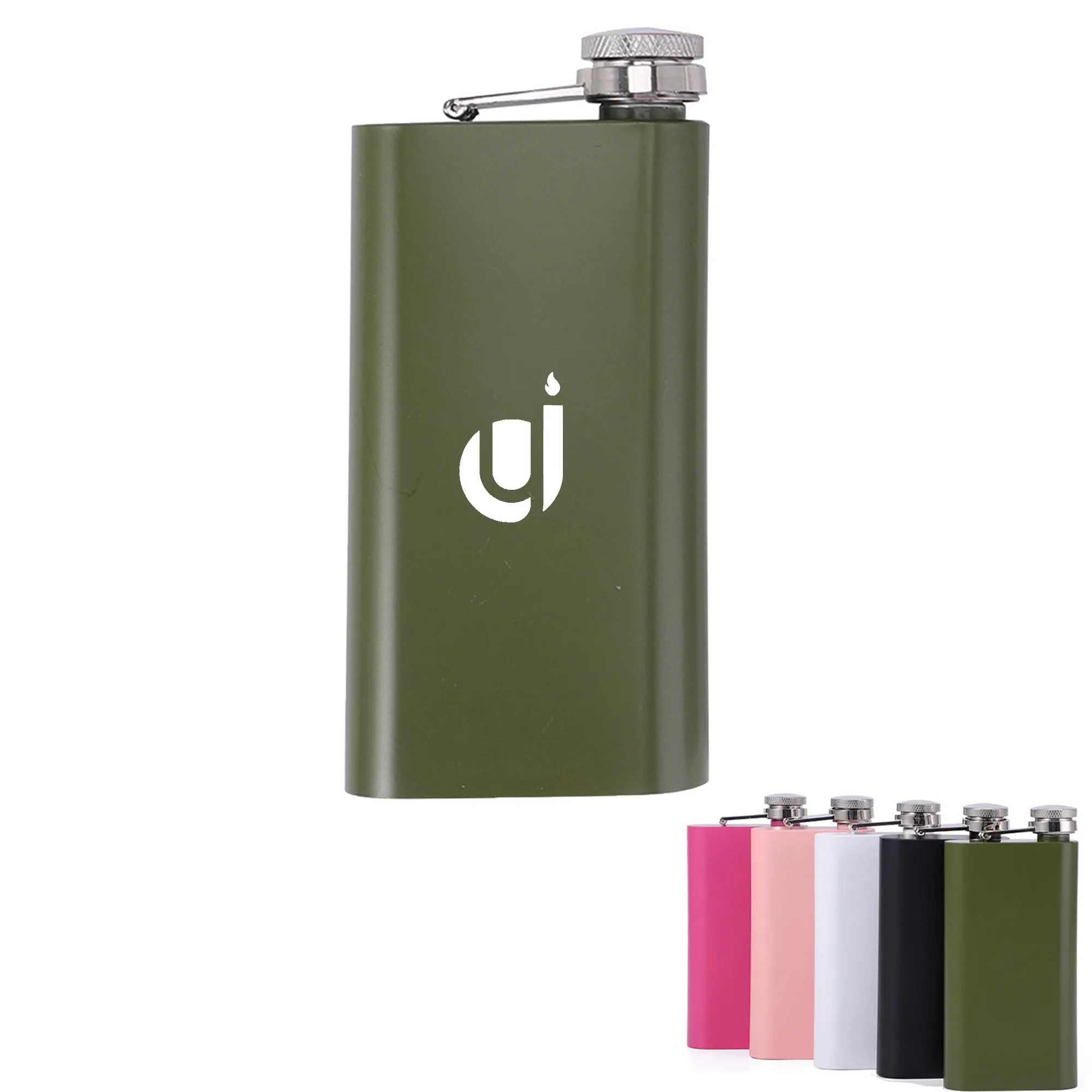 Stainless Steel Slim 6 Oz Hip Flask