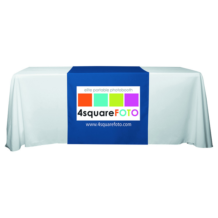 "Roger Eight" 90" L Table Runners (PhotoImage Full Color) / Accommodates 3 ft Table and Larger 4