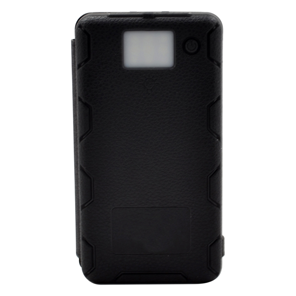 8000mAh 4 Solar Panel Power Bank W/Torch 35