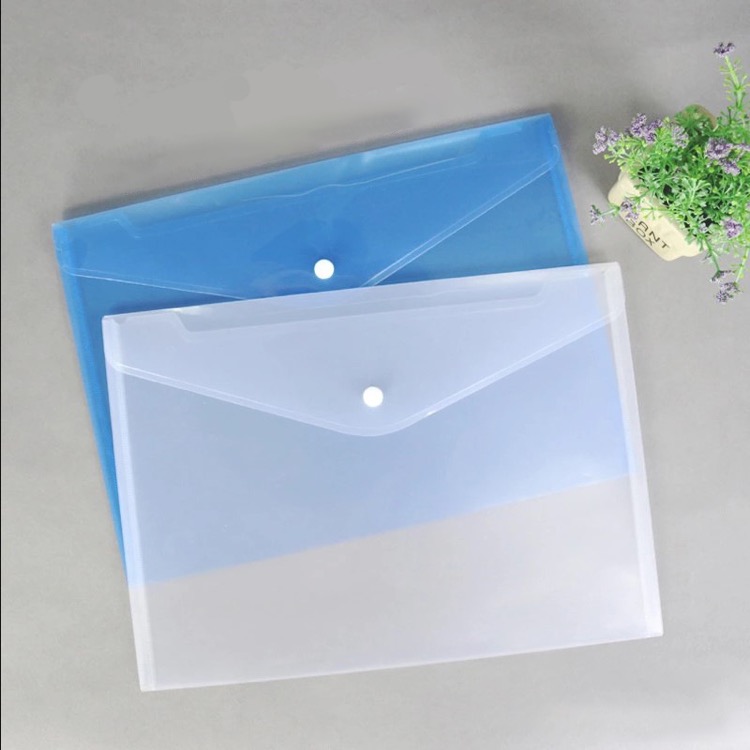 Transparent PP buckle file bag 2