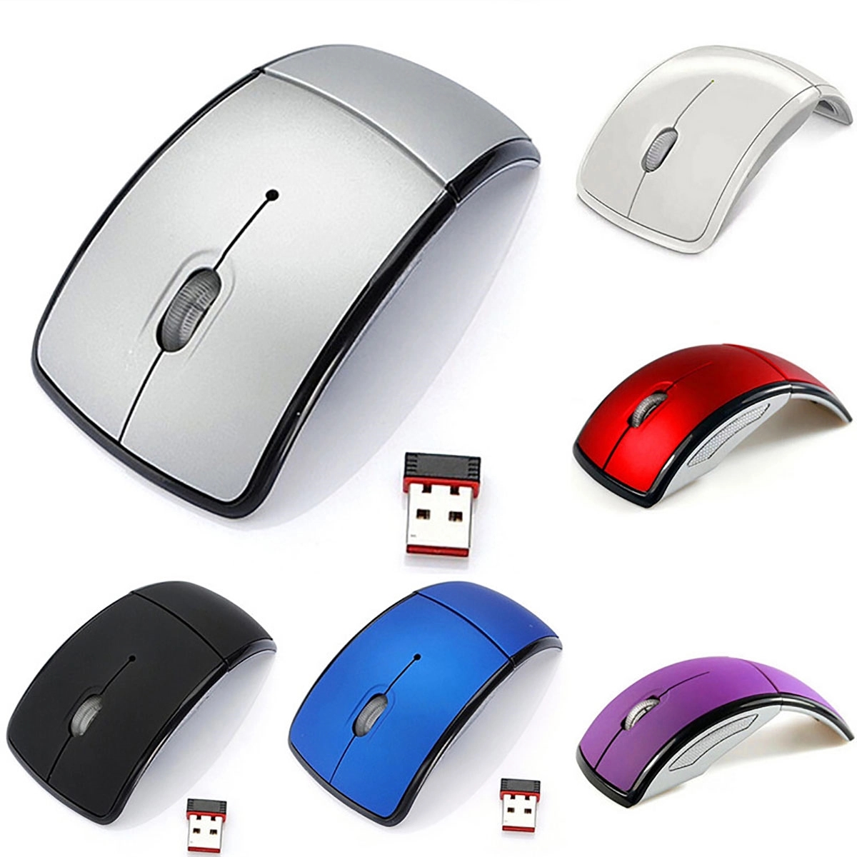 2.4Ghz Wireless Folding Mouse 3
