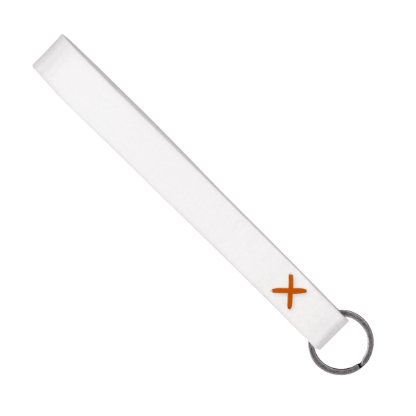 Strickland Dye-Sublimated Felt Wrist Keychain w/ Metal Split Ring 11