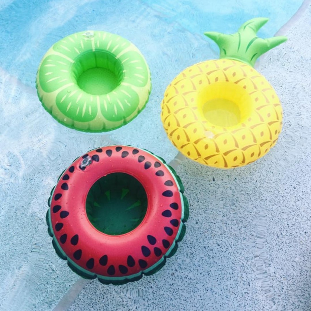 Fruit Shape Inflatable Coasters/Drink Holder 9