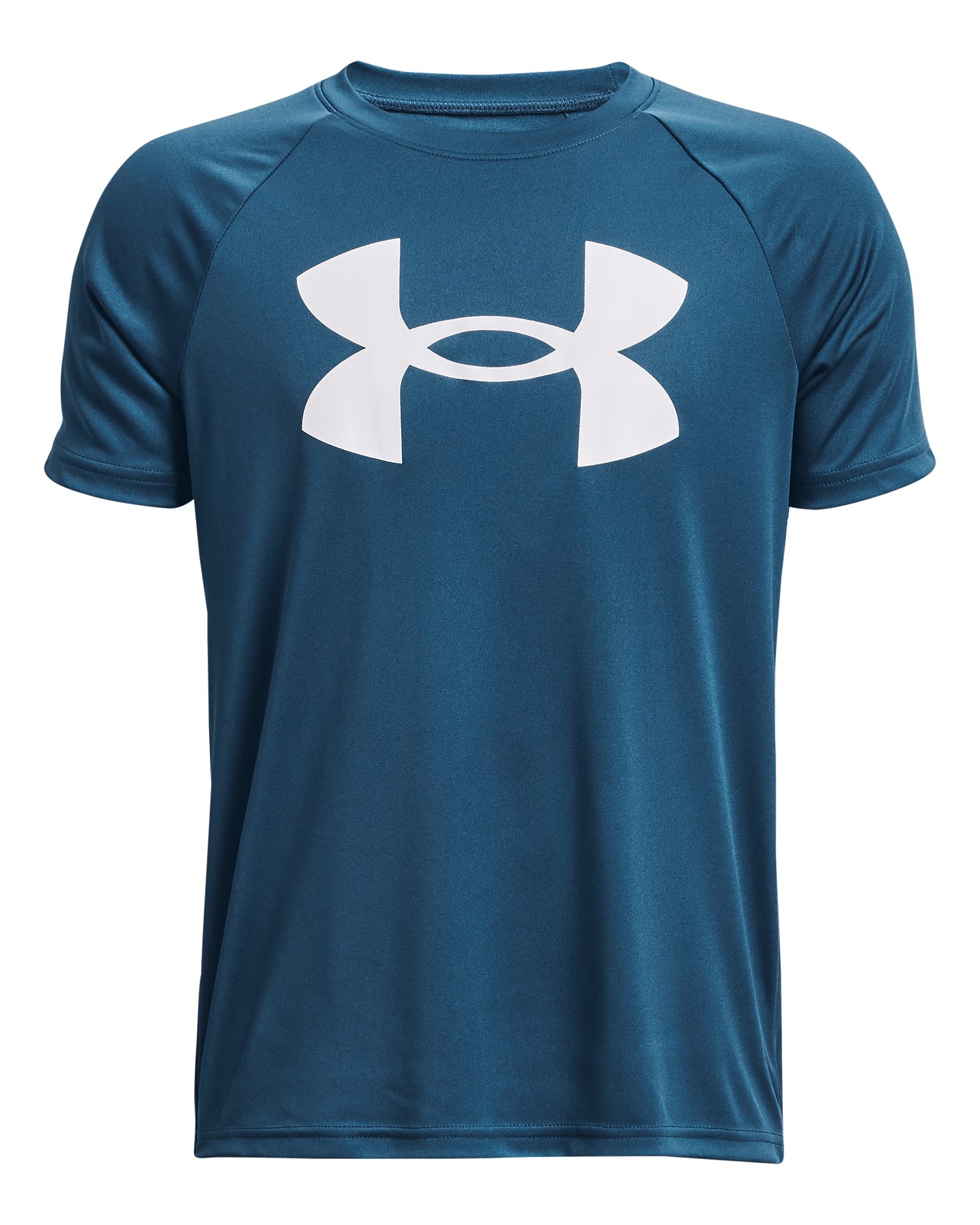 UA Tech Big Logo Boys' Short Sleeve 38