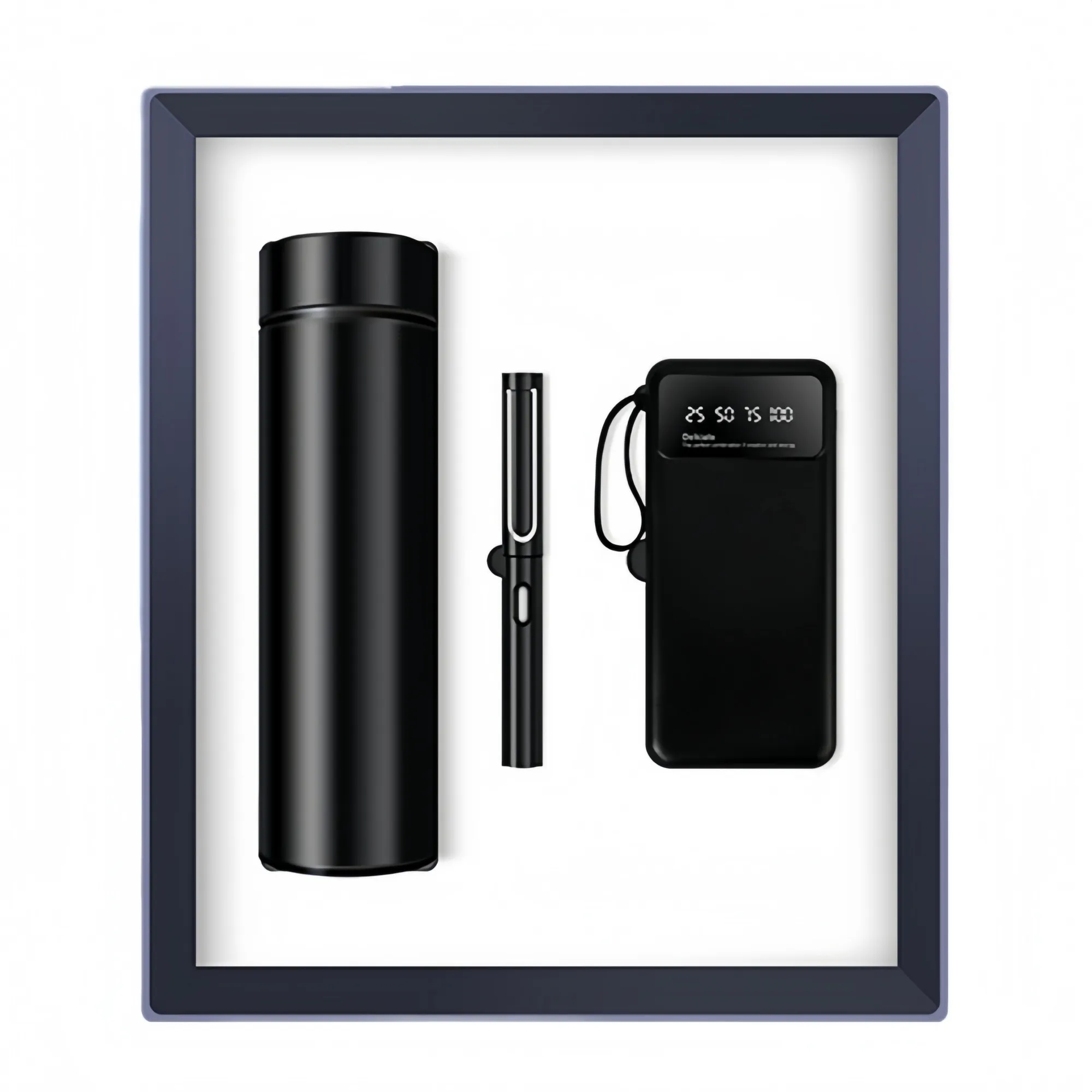 Power Bank Tumbler and Pen Business Gift Set 11
