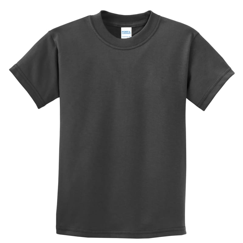 Port & Company Youth Essential Tee. 100