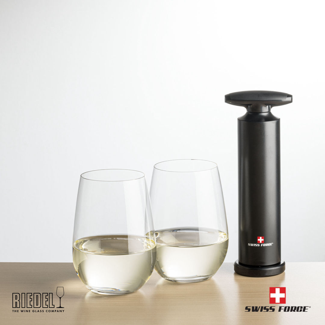 Swiss Force® Effortless Opener & RIEDEL Stemless 6