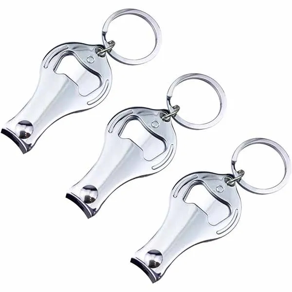 Key Chains Nail Clipper CutterBottle Opener 5