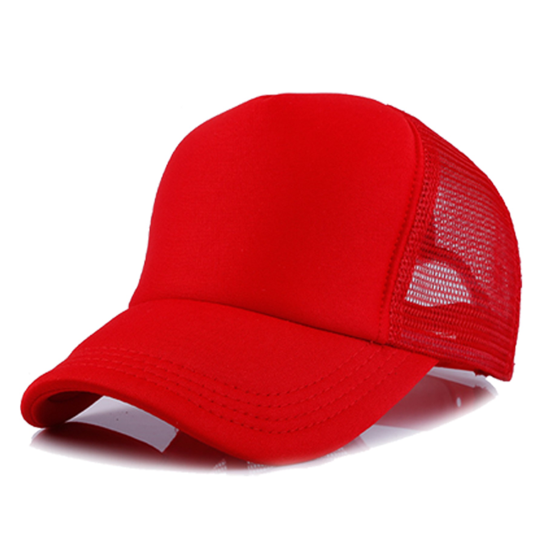 Short Brim Mesh Back Baseball Cap 5