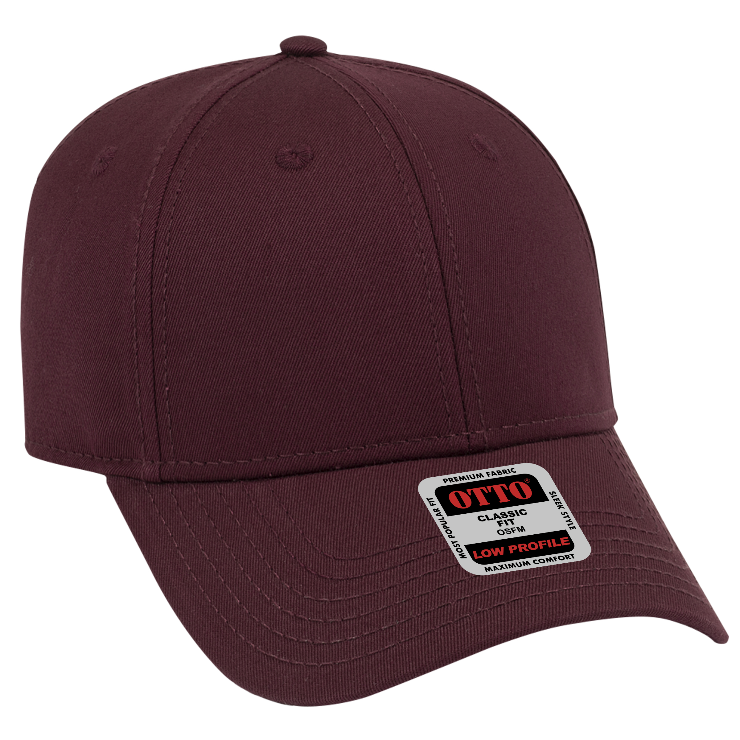 OTTO CAP® 6 Panel Low Profile Baseball Cap 56