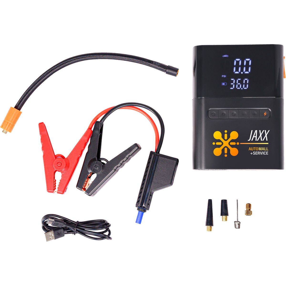 100W Jump Starter/Tire Inflator 38