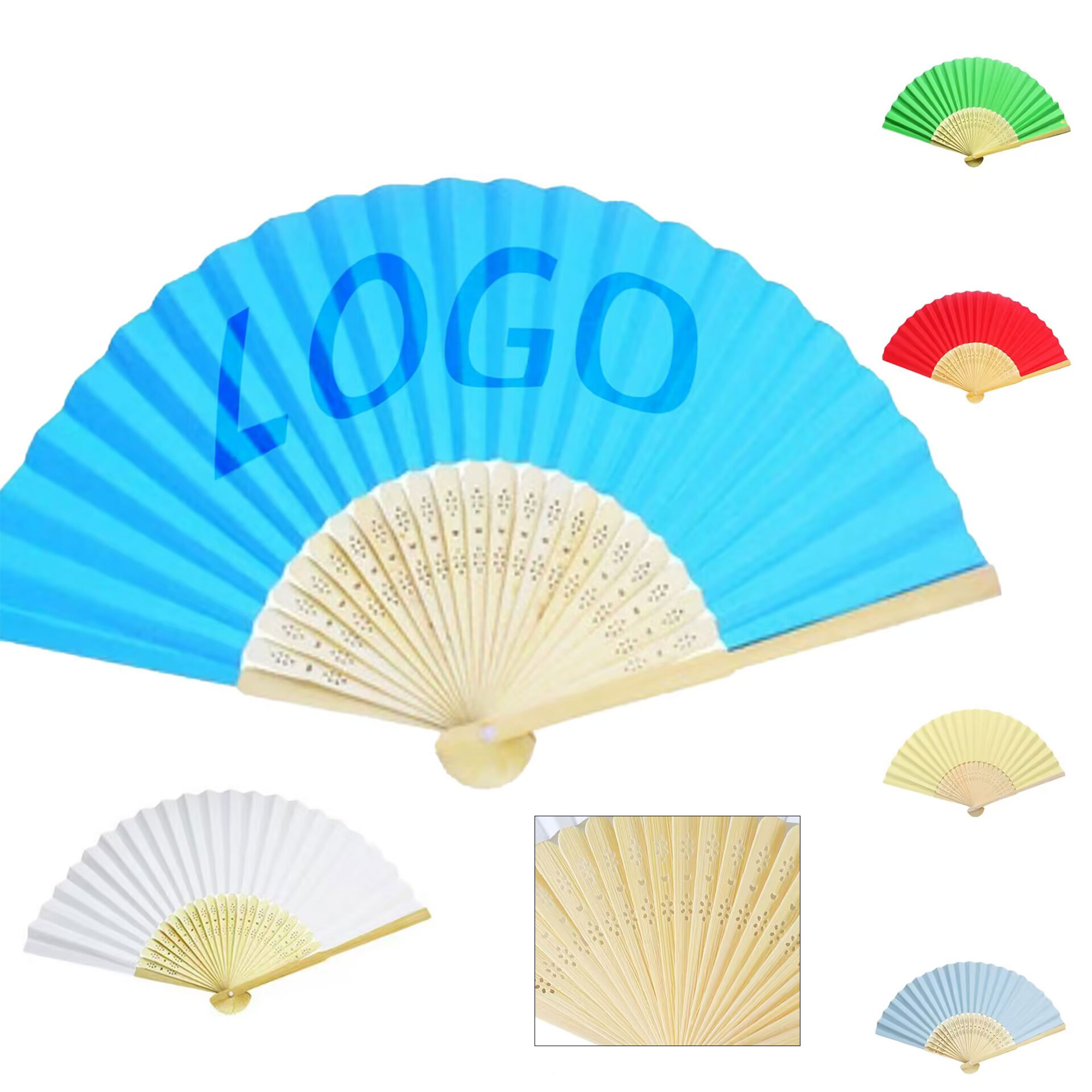 Blank Paper Fan 5