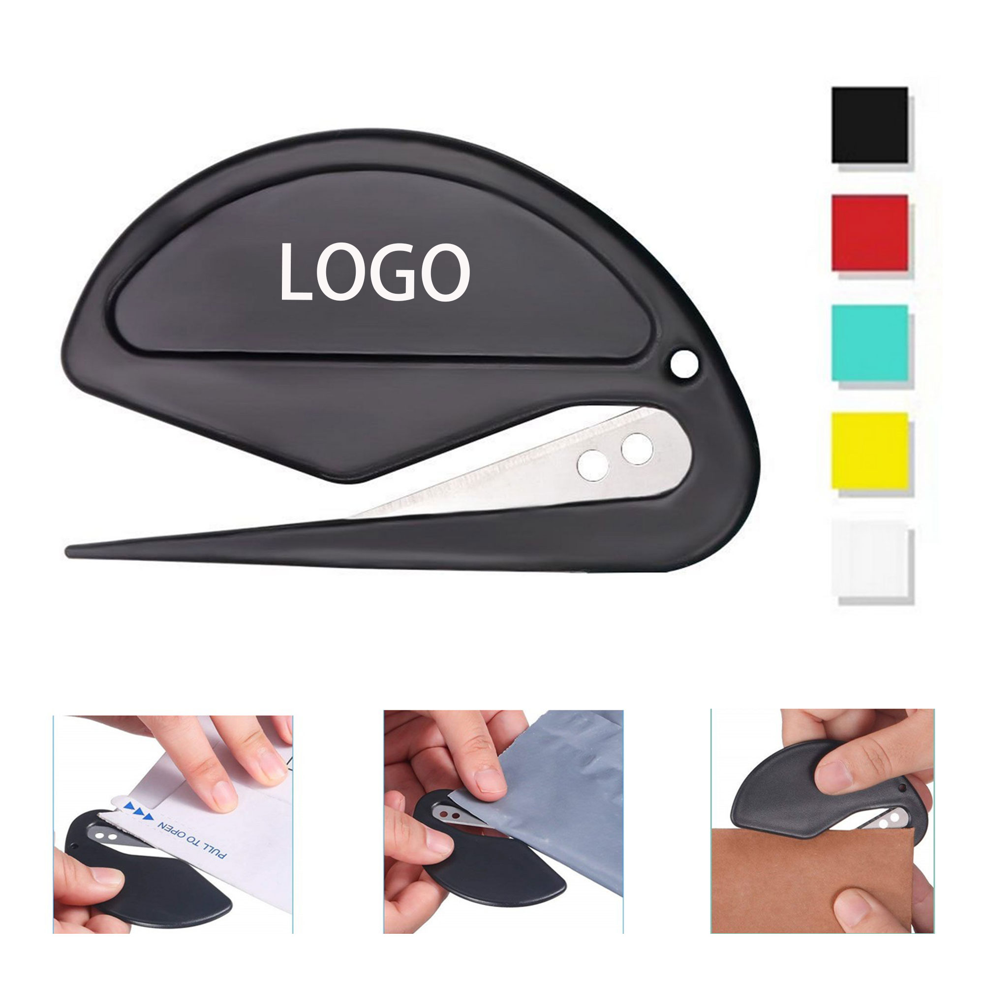 Plastic Letter Opener Envelope Slitter Stainless Steel 6