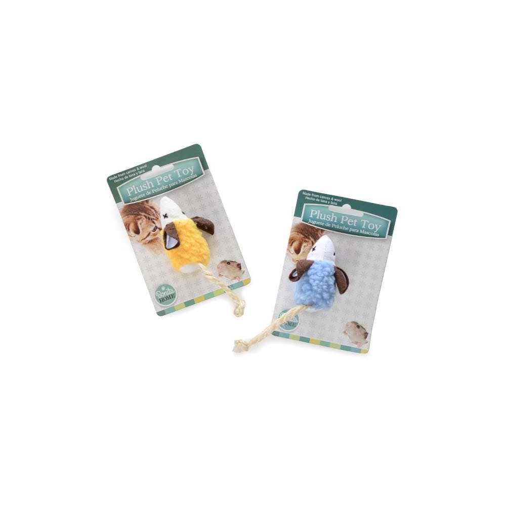 Plush Cat Toys - Assorted 3