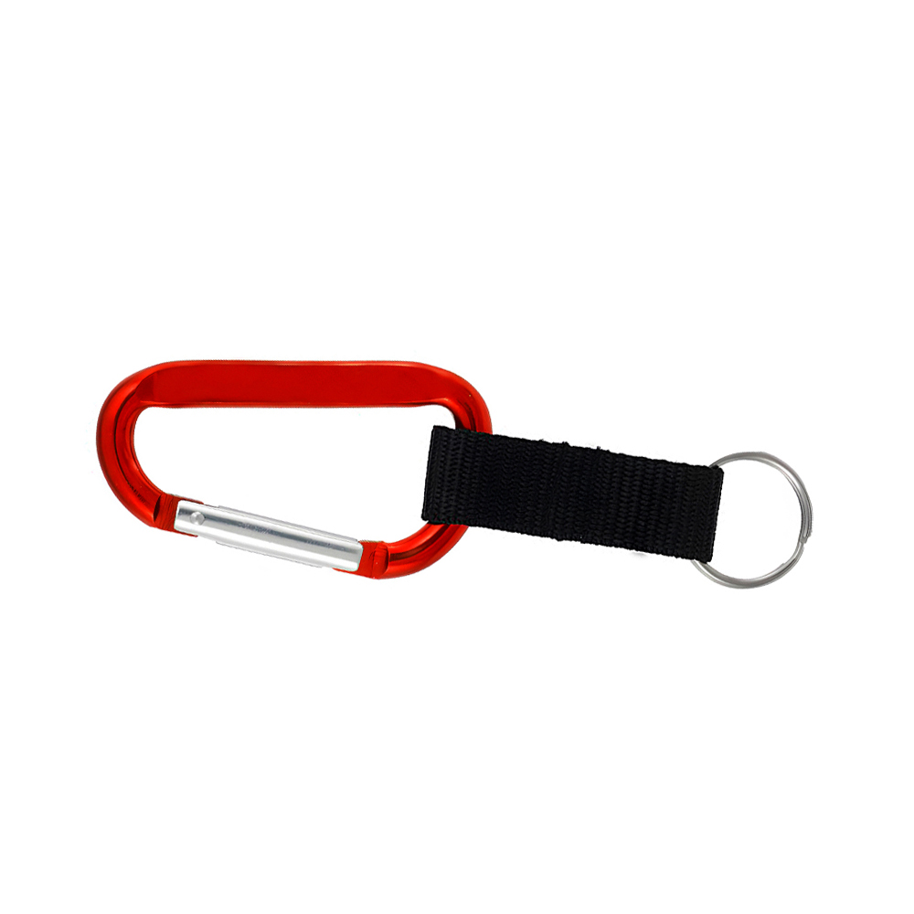 Carabiner W/ Woven Strap 7