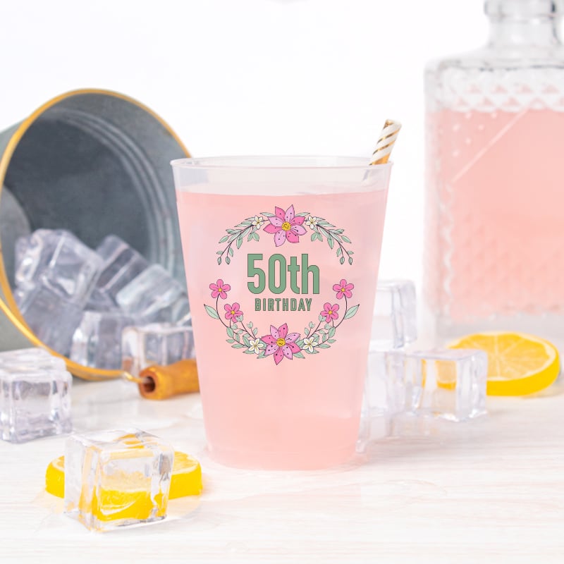 12oz Custom Frosted Cups 5