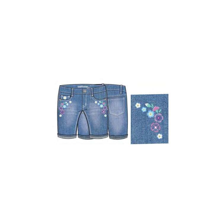 Girls Royal Bermudas Size 2T-4T 12pcs