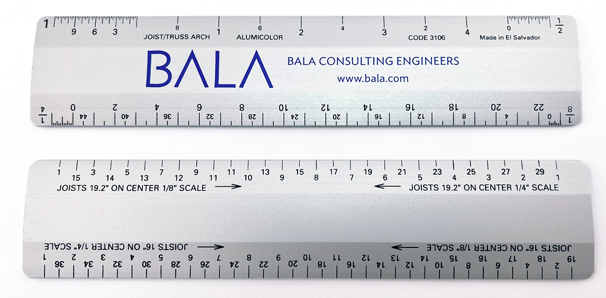 6" Joist/Truss Architect Scale 10