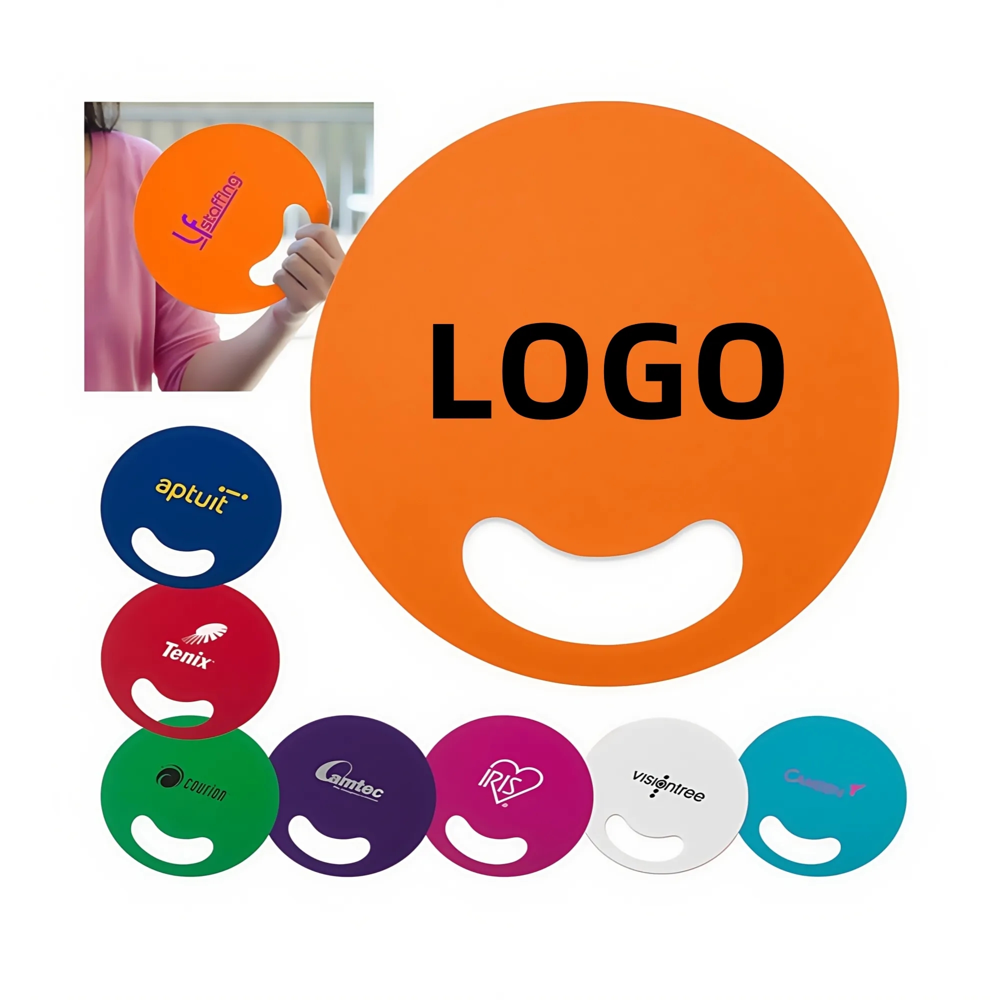 Promotional PP Plastic Fans 1